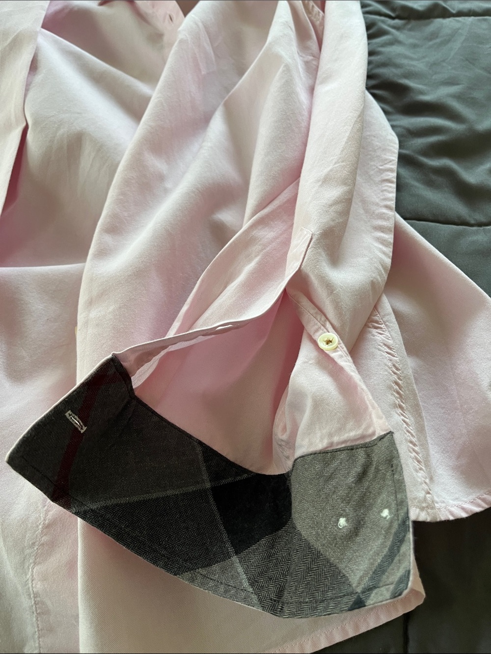 Barbour Set of 2 Shirts Pink & Blue Sz6 - Picture 8 of 16